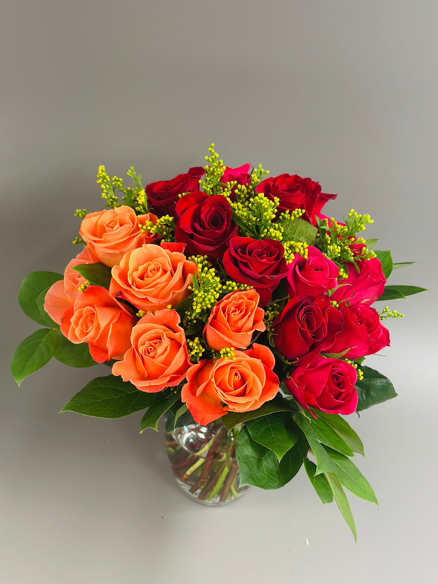 Fall rose bouquet