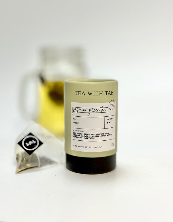 Tea with Tae - Green tea box