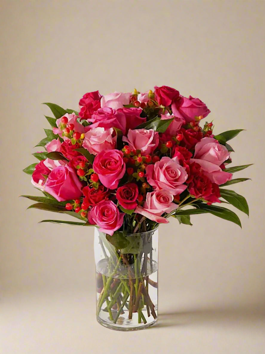 Berries and cherries bouquet large