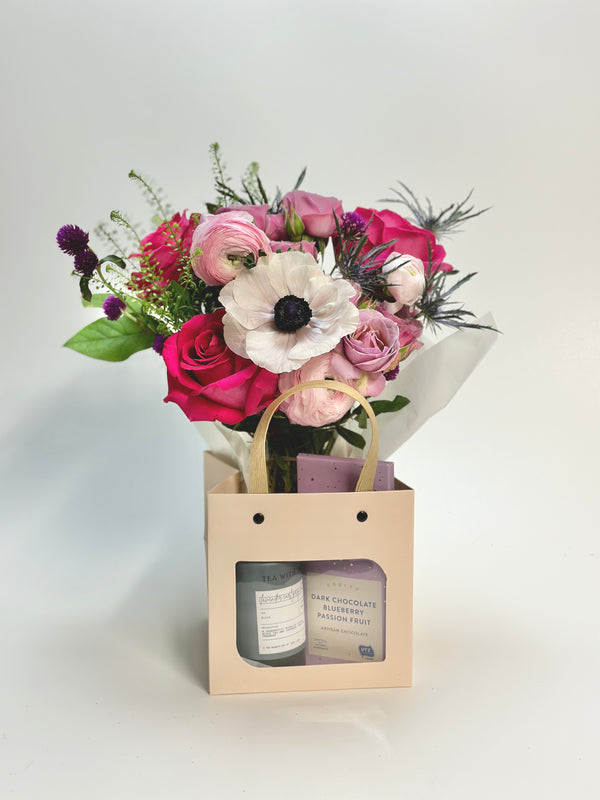 Harvest moon bouquet & gift bundle