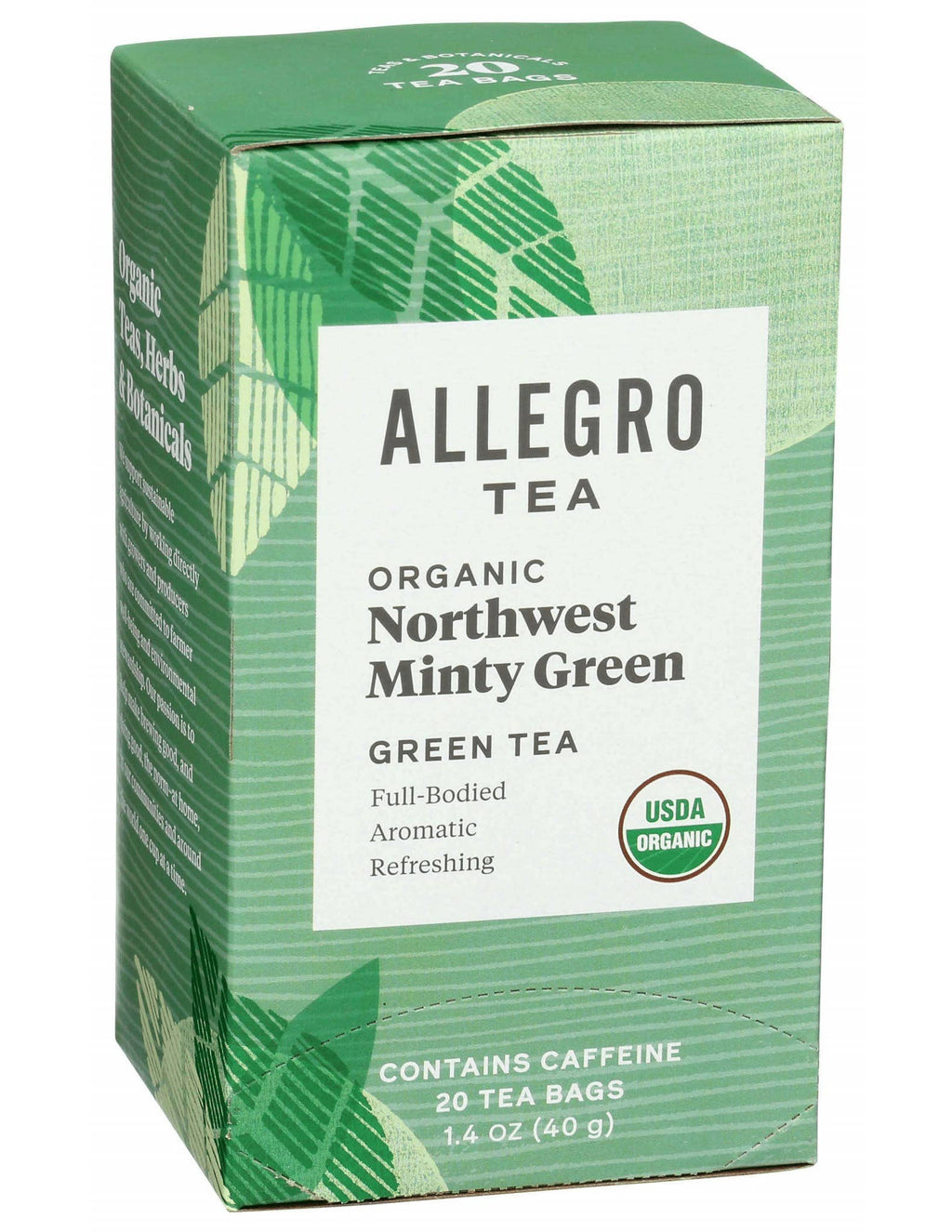 Organic Northwest Minty Green Tea-Limited Supply Remaining