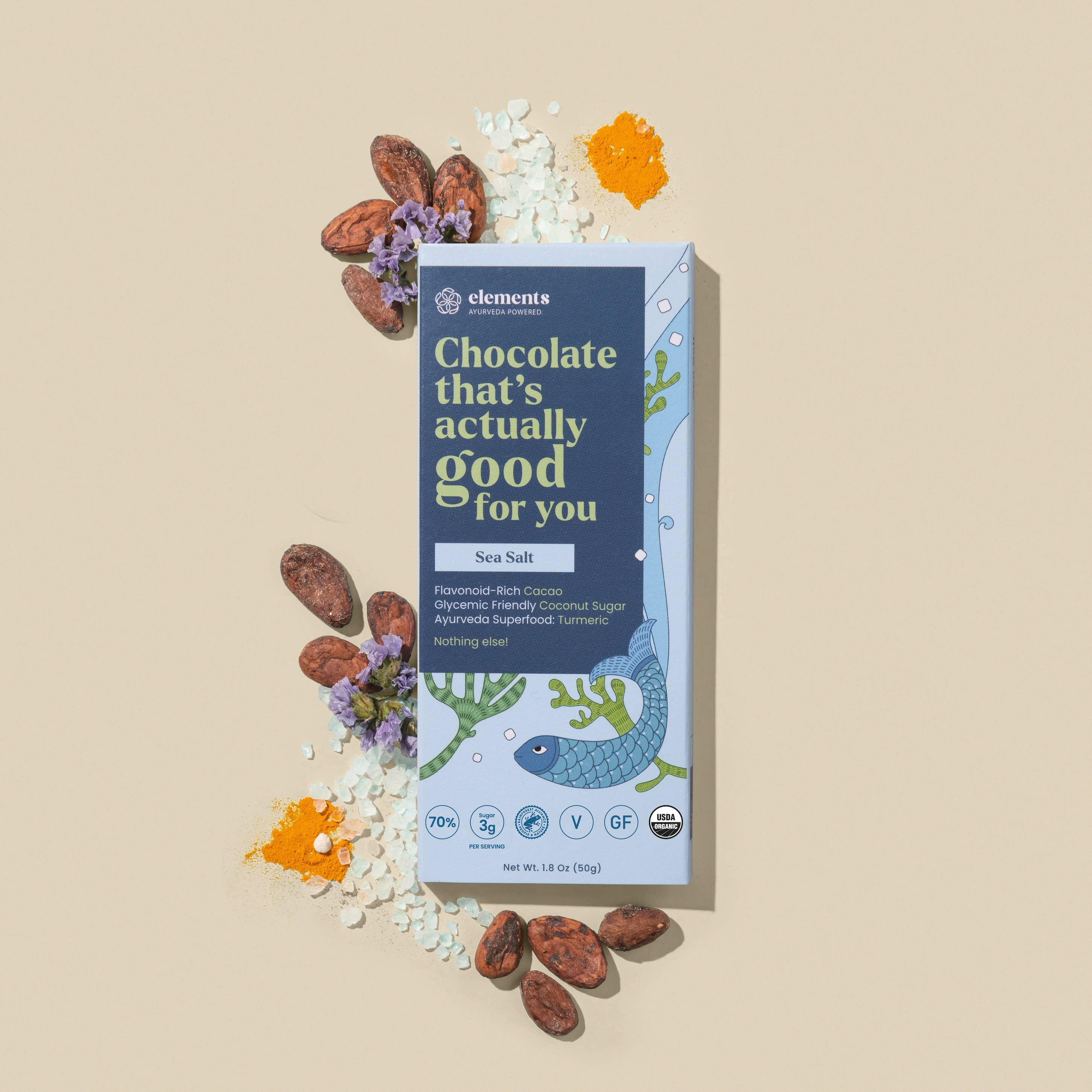 Sea Salt 70% Dark Chocolate