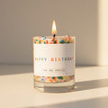 Mini Happy Birthday Candle