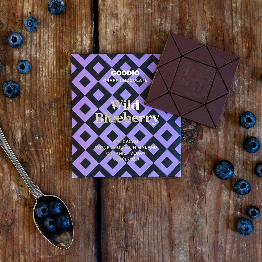 Wild Blueberry Chocolate 61%