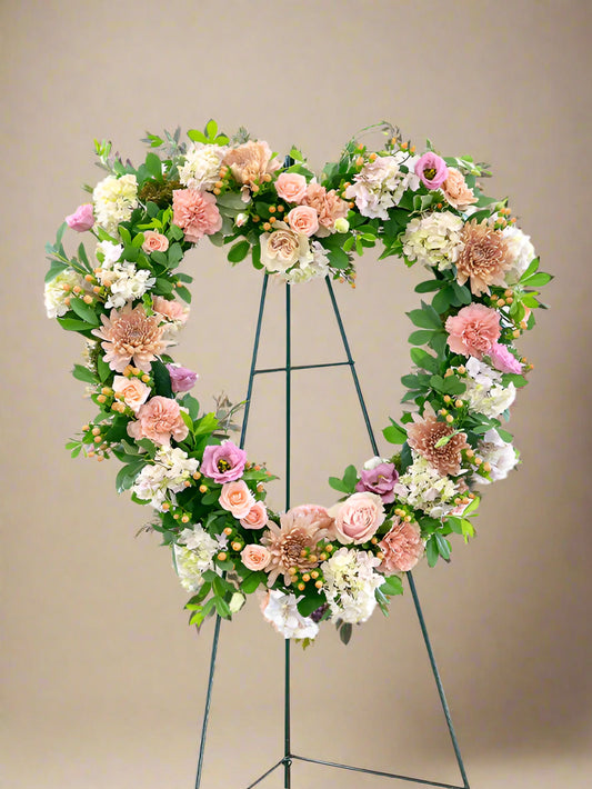 Flower heart small