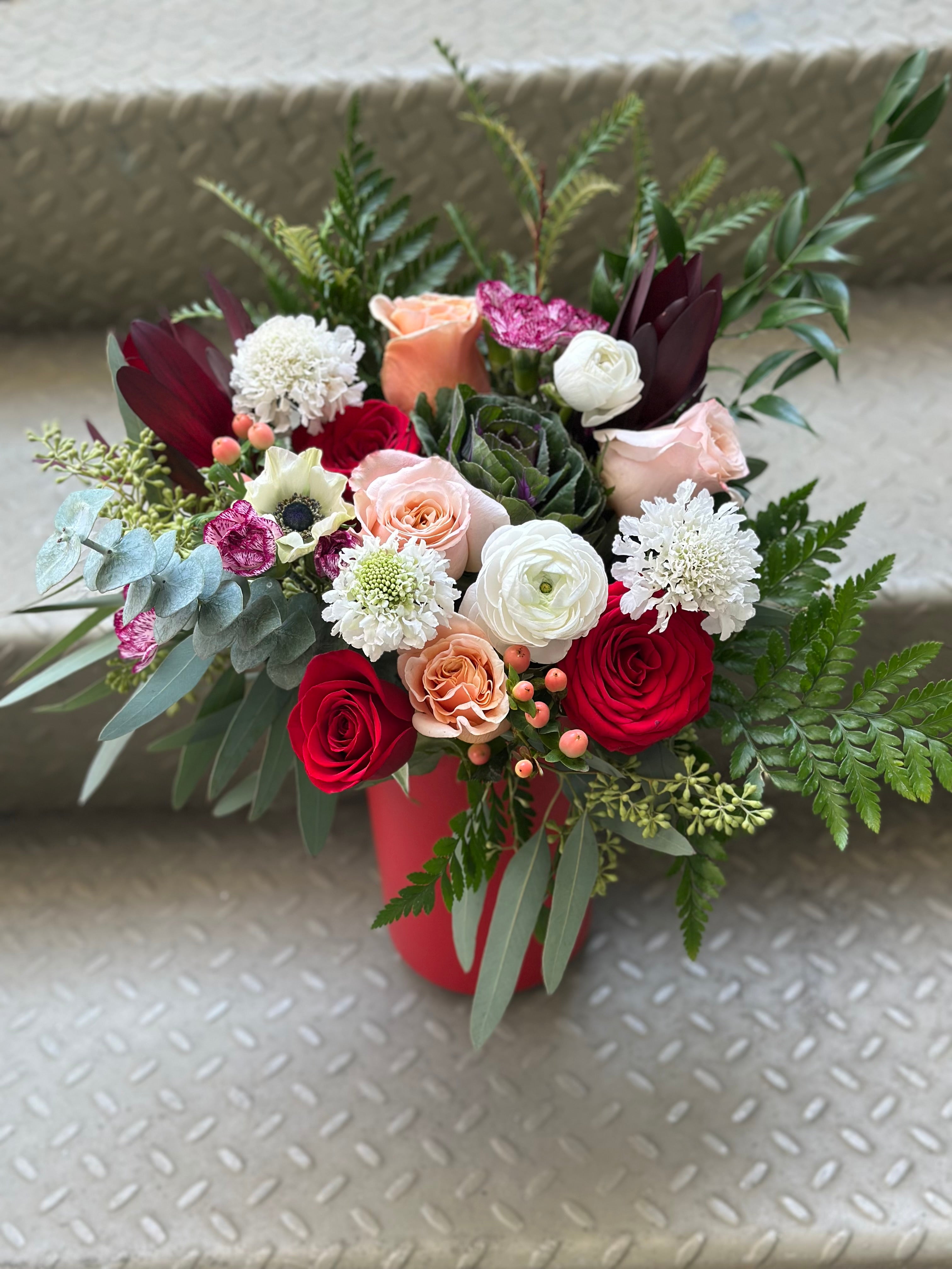 Grounding love - earth tone bouquet