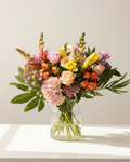 Pastel garden bouquet