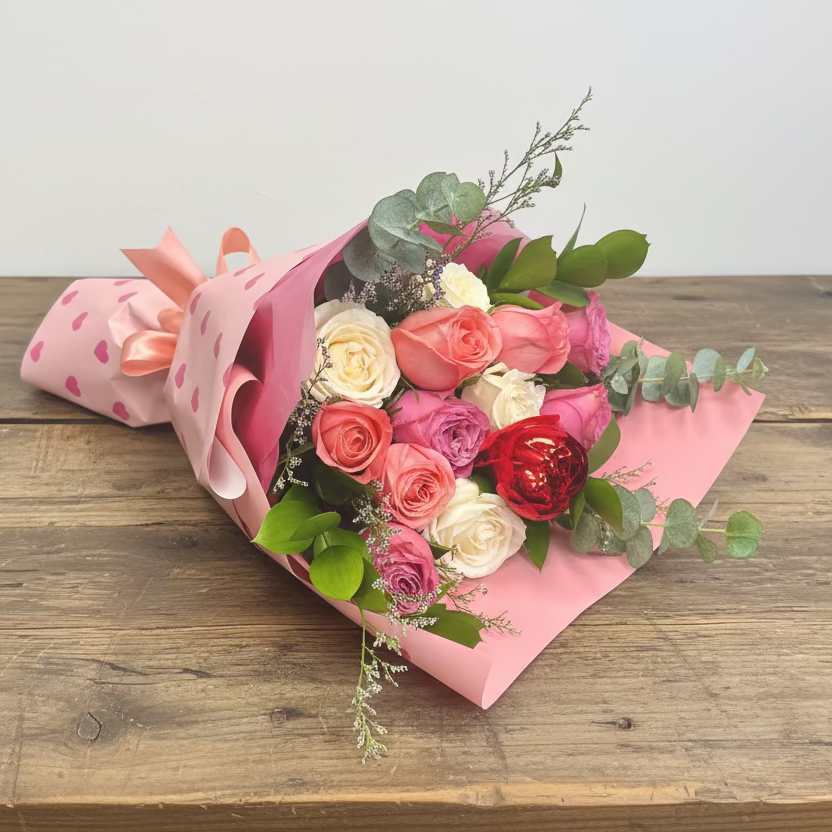 Sweet heart bouquet