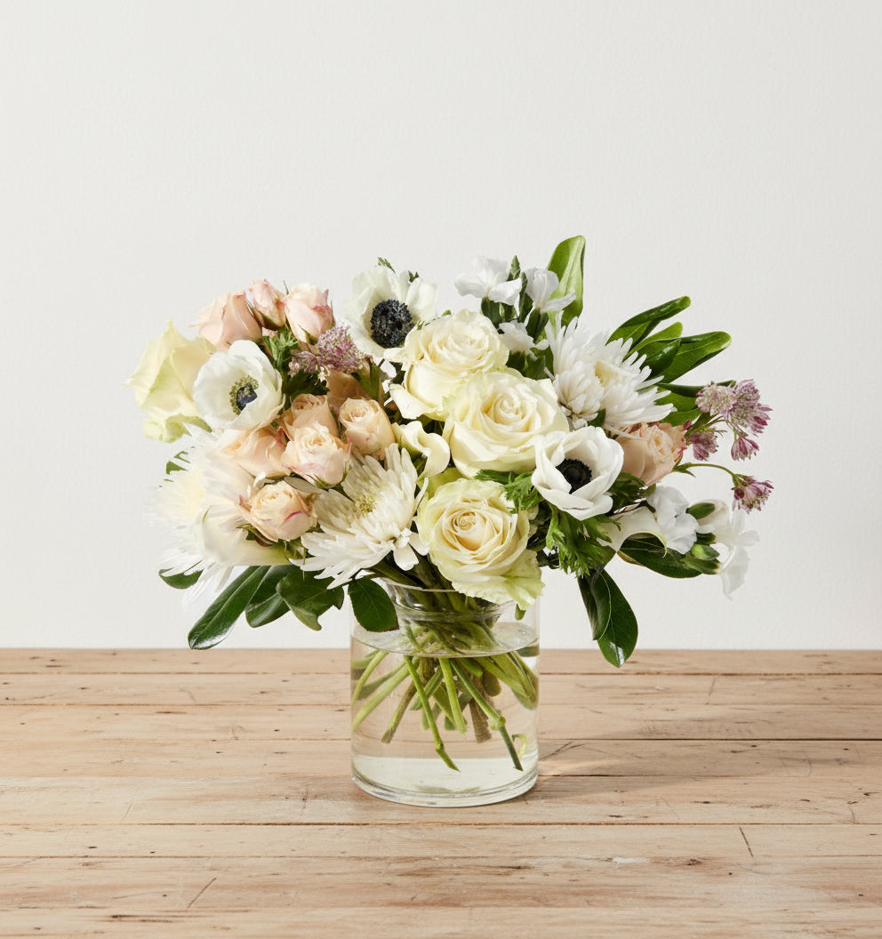 Blushing beauty bouquet