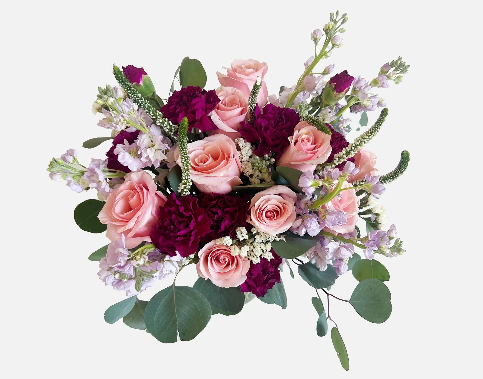 Raspberry blush bouquet