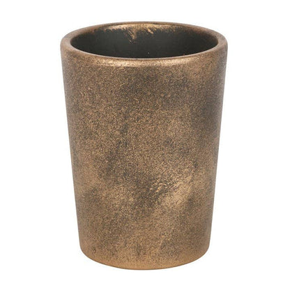 Moon Shadows Bronze Terracotta Plant Pot by Lisa Parker