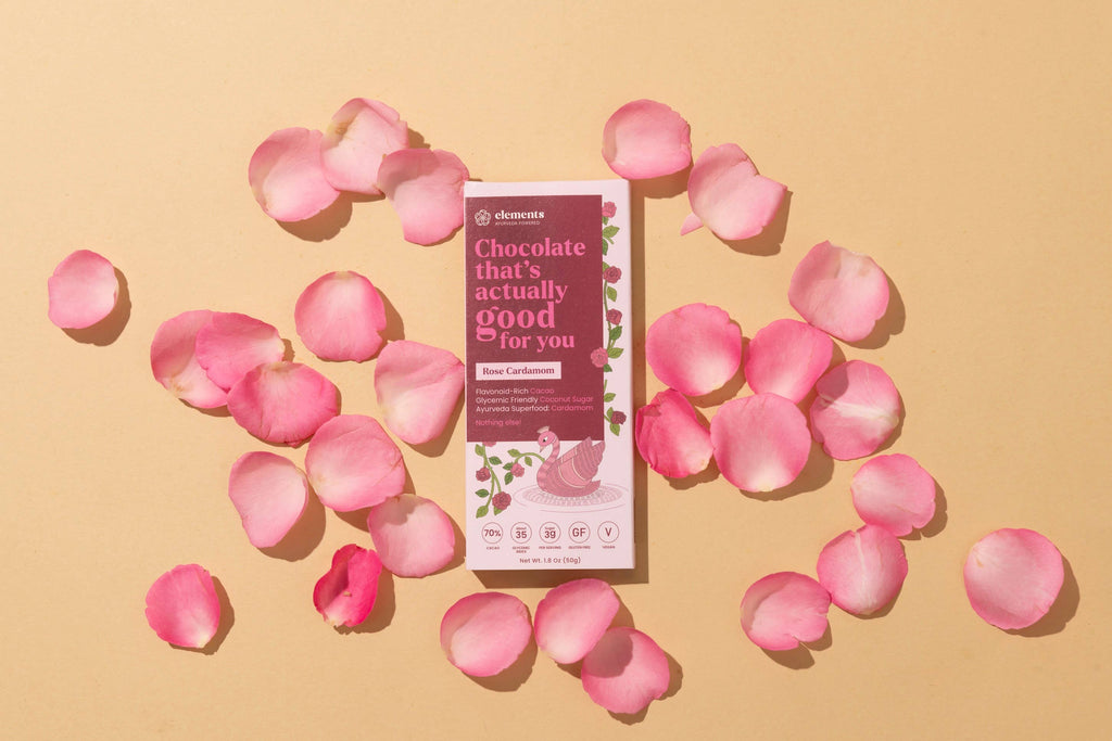 Rose Cardamom 70% Dark Chocolate