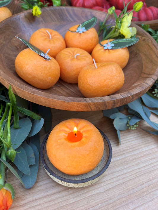 Tangerine Fruit Candle