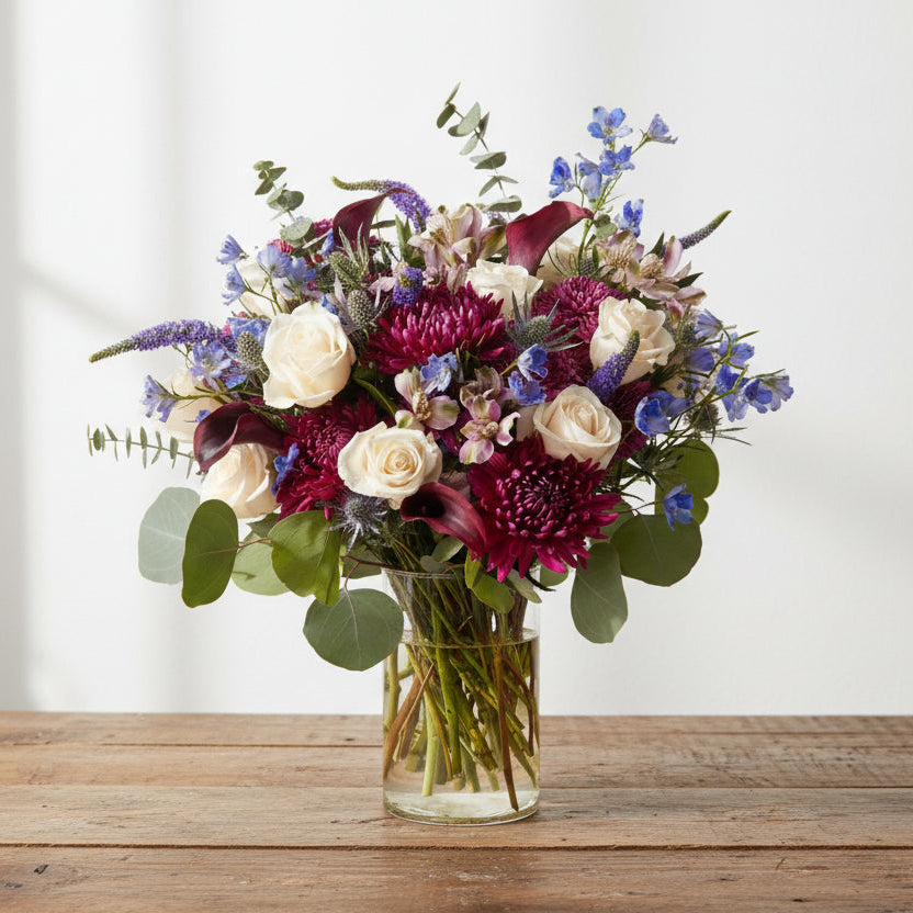 Amethyst bouquet large