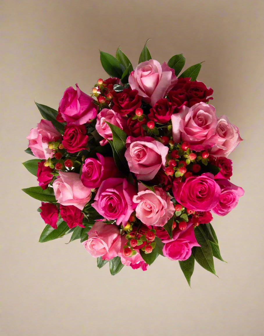 Berries and cherries bouquet