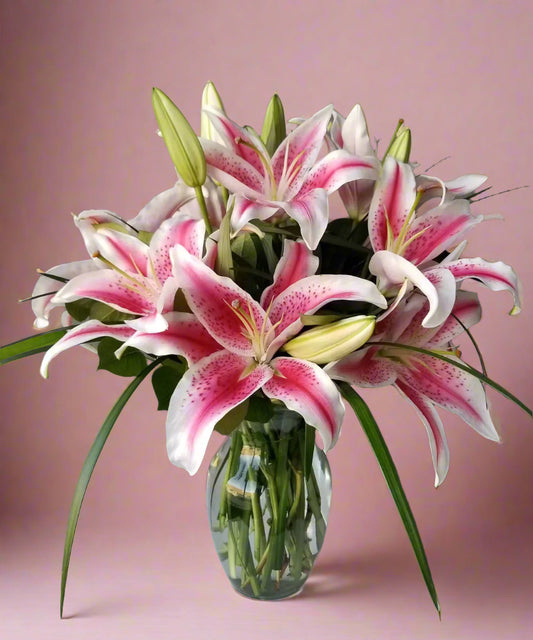 Endless blooming lilies