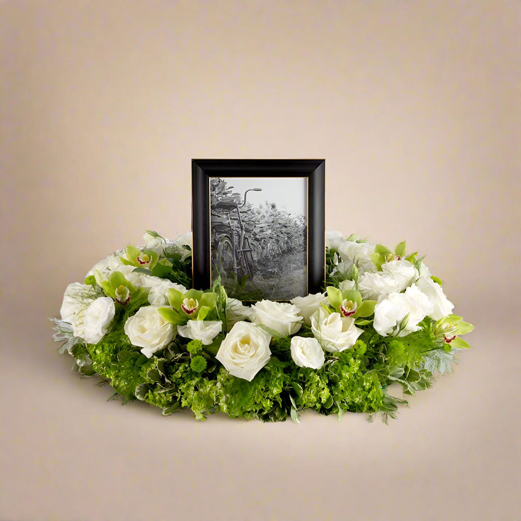 Frame flower decor
