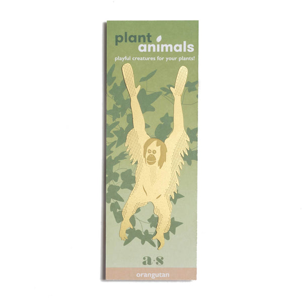 Plant Animal Charm Decoration - Orangutan