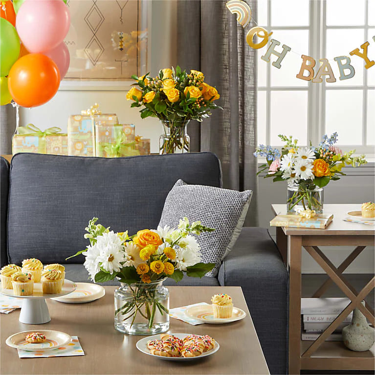 Cheerful yellow bundle