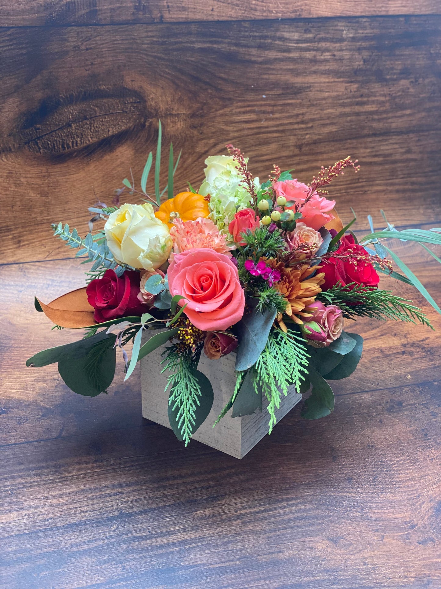 Fall harvest centerpiece