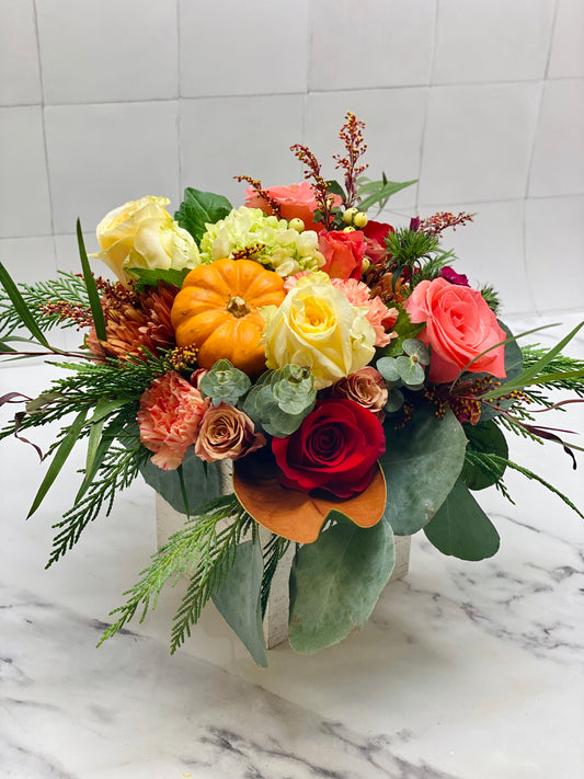 Fall harvest centerpiece