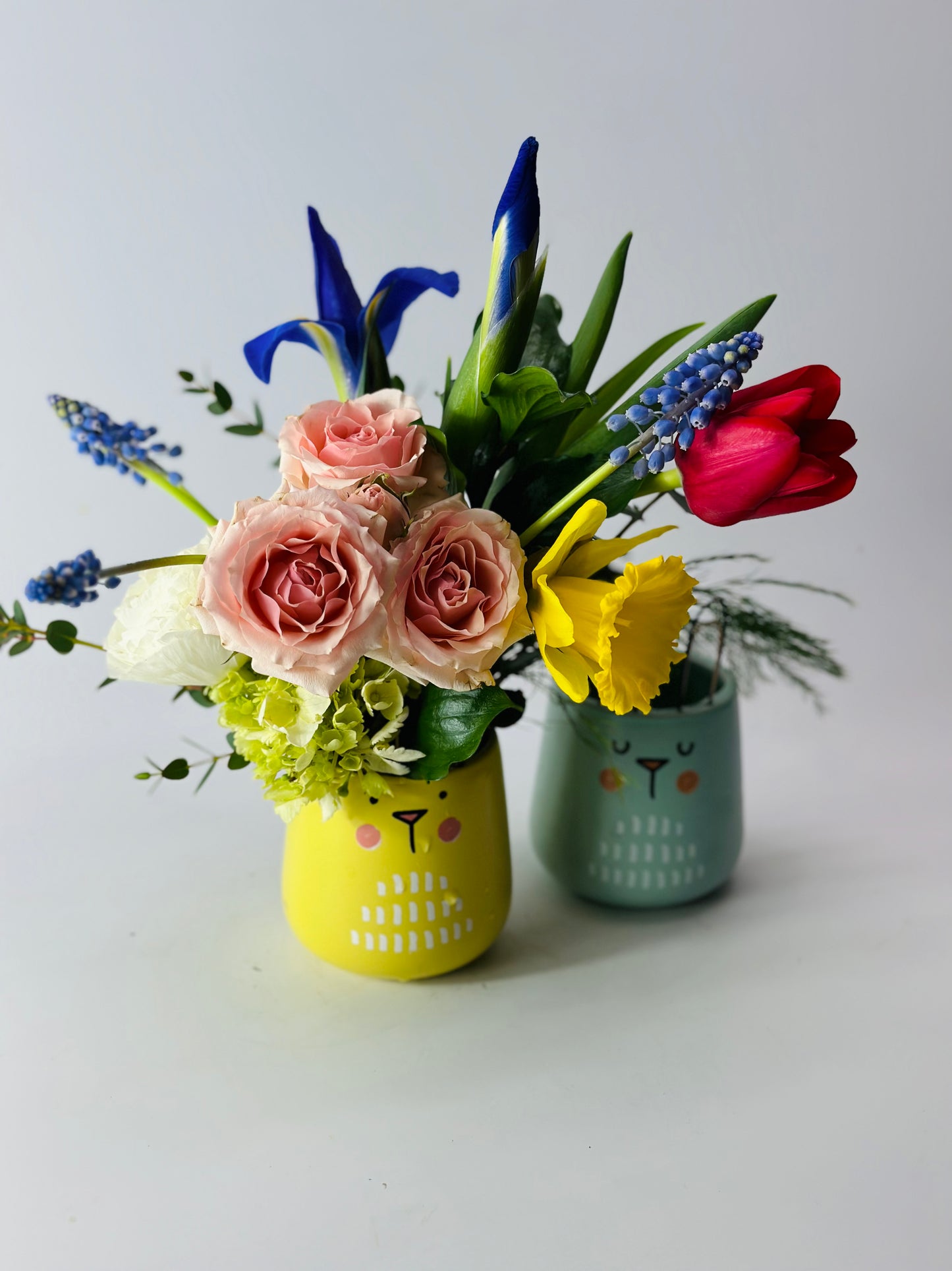 Hoppy spring centerpiece